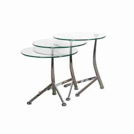 Contemporary-Set-of-Three-Nesting-Tables-with-Glass-Tops