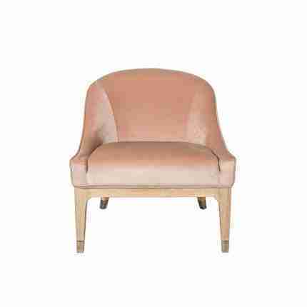 Emilia Chair Pale Coral