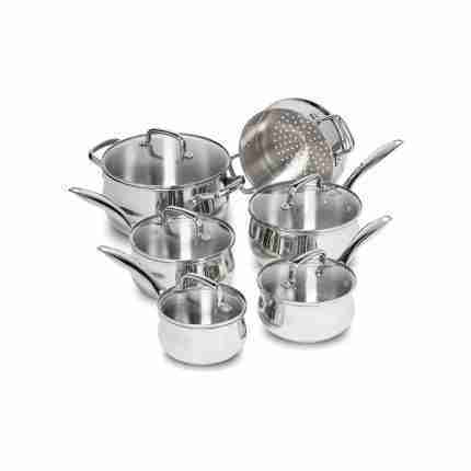 Lagostina Windsor 11-Piece Stainless Steel Cookware Set 1-v2