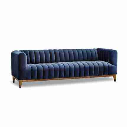 product image of the Stylus Groove Sofa in blue